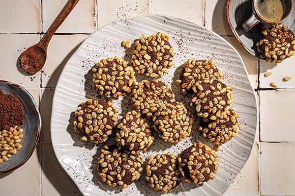 Diabetic-Friendly Ricotta-Chocolate Pignoli Cookies